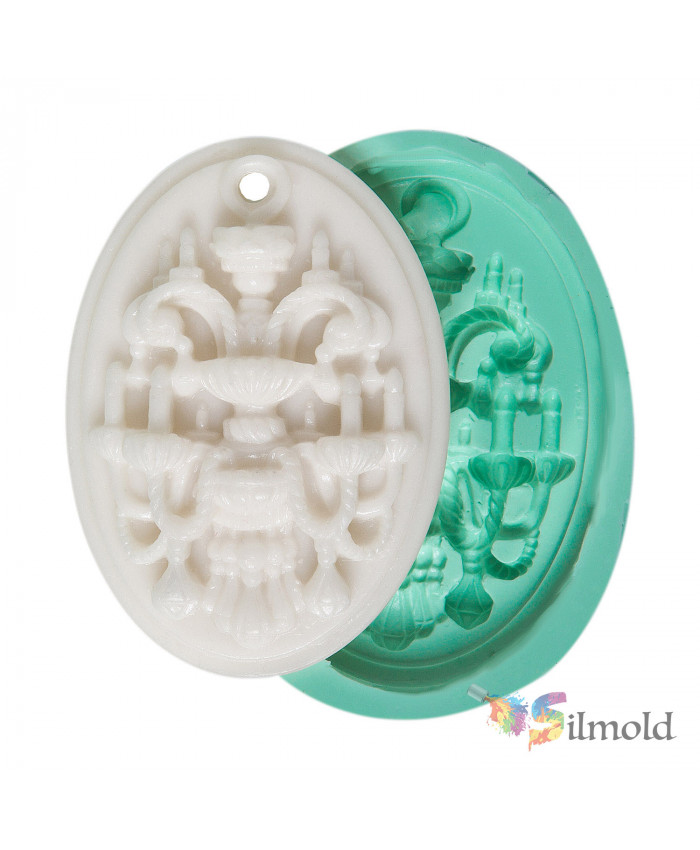Candlestick (perforated) Silicone Mold