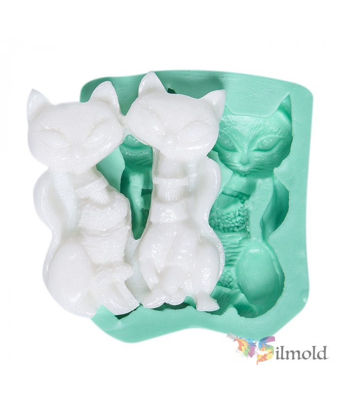 Cats (couple) Silicone Mold