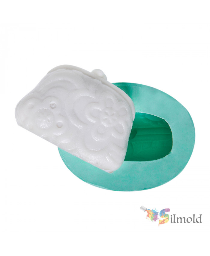 Flowered Wallet Silicone Mold