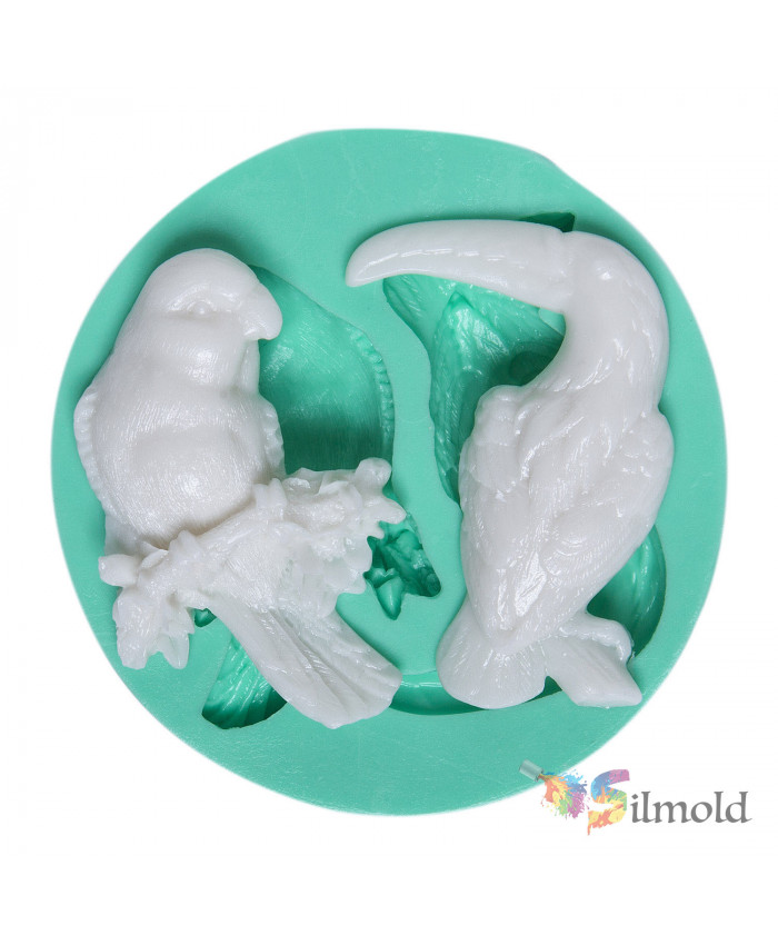 Parrots Silicone Mold